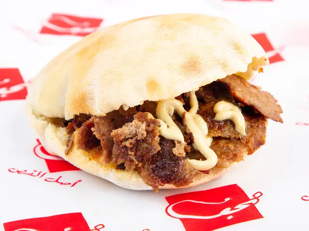 شاورما_خفافي_لحم[1] meat khafafi shawarama